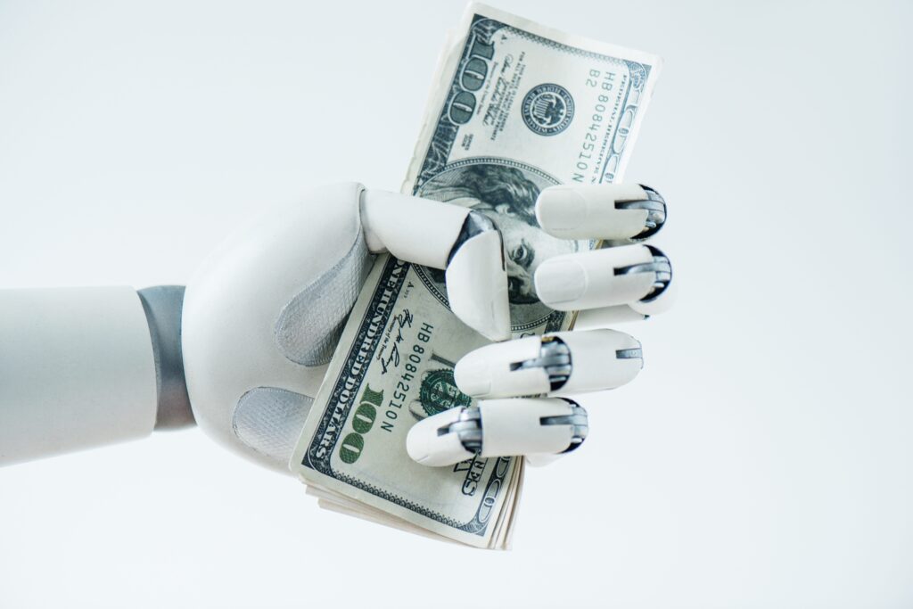AI and Forex Arbitrage bot monitoring real-time broker price differences for trading opportunities.