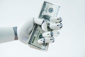 AI and Forex Arbitrage bot monitoring real-time broker price differences for trading opportunities.