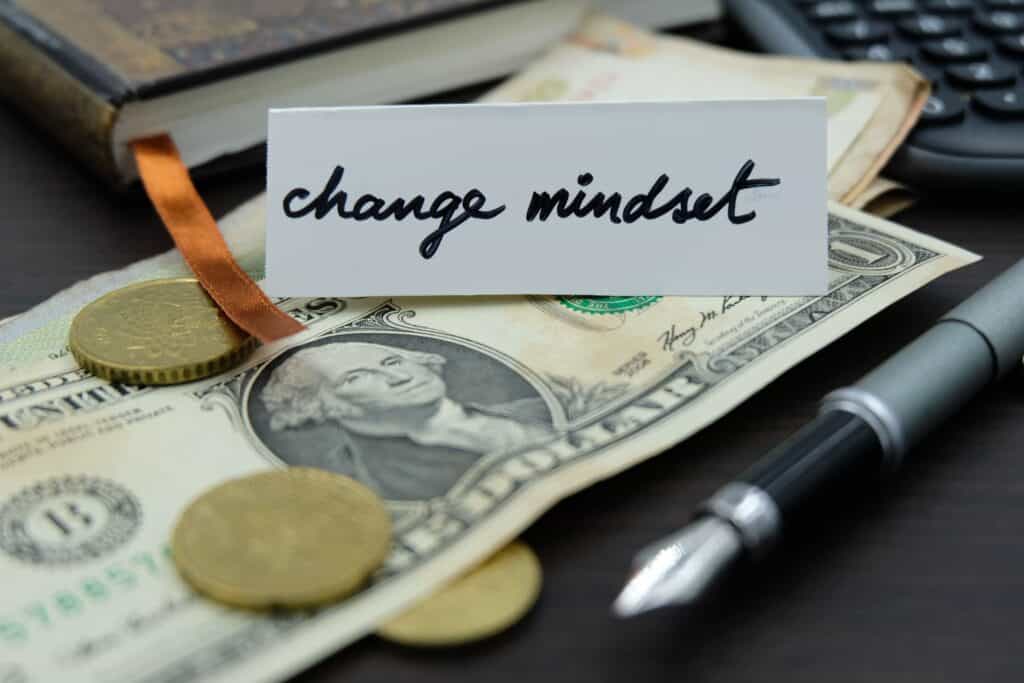 How trading changes your mindset with money focus.